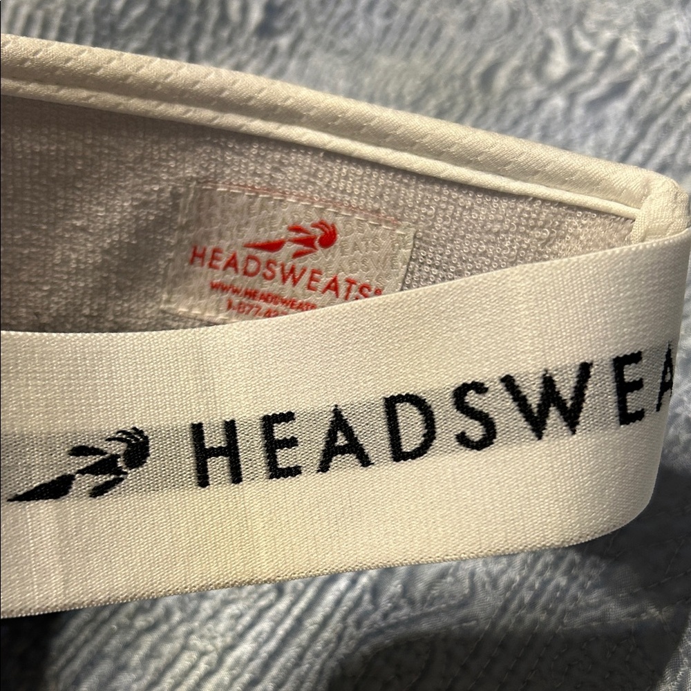 Headsweats White Visor Hat - Picture 5 of 6